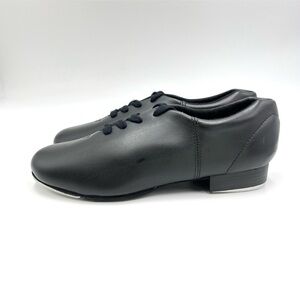 Capezio women’s fluid black lace up tap dance shoes style model CG17 size 6